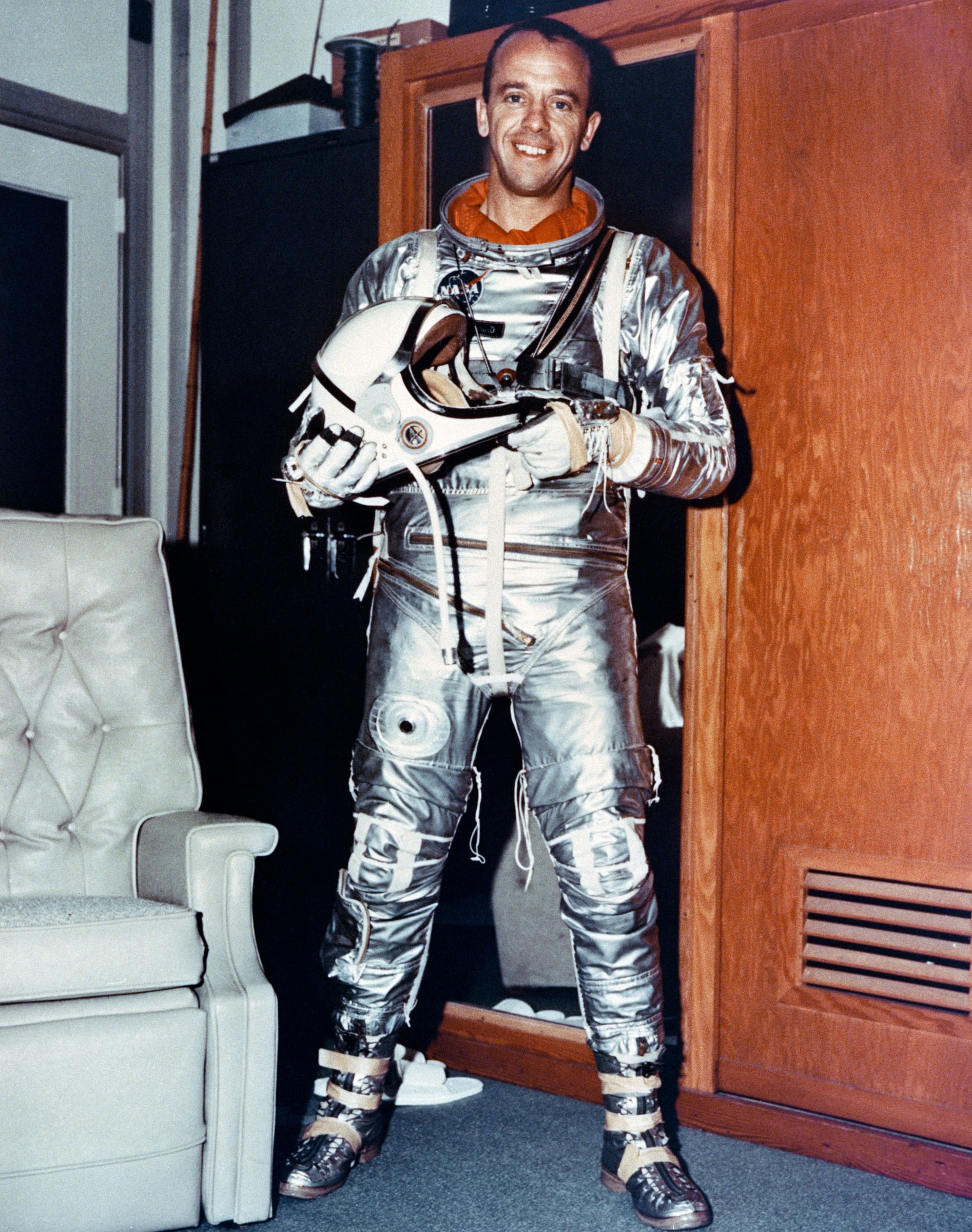 Portrait of Alan Bartlett Shepard Jr.