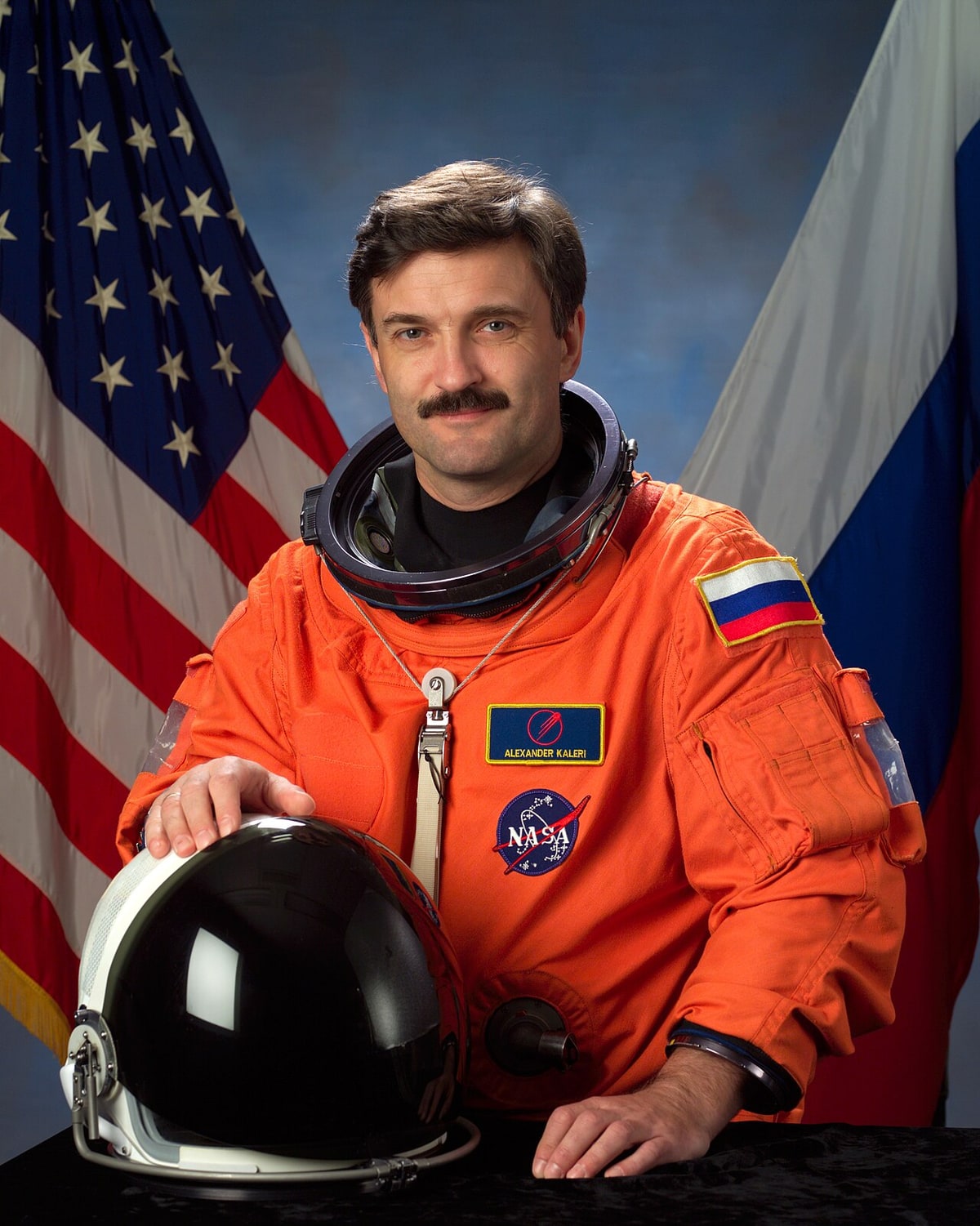 Portrait of Aleksandr Kaleri