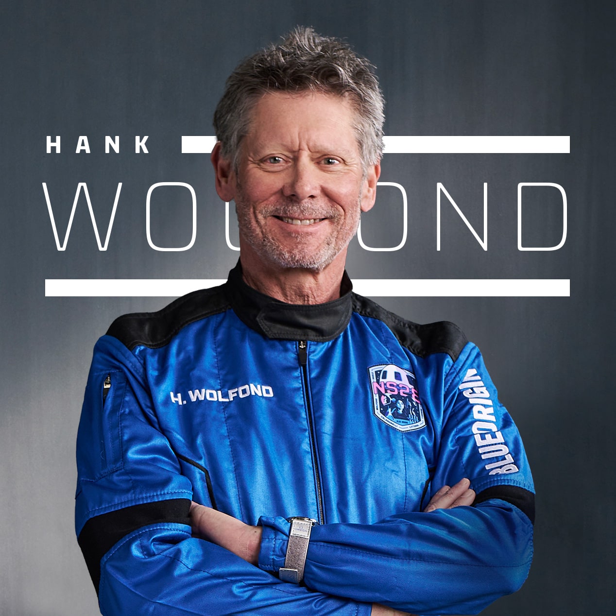 Portrait of Hank Wolfond