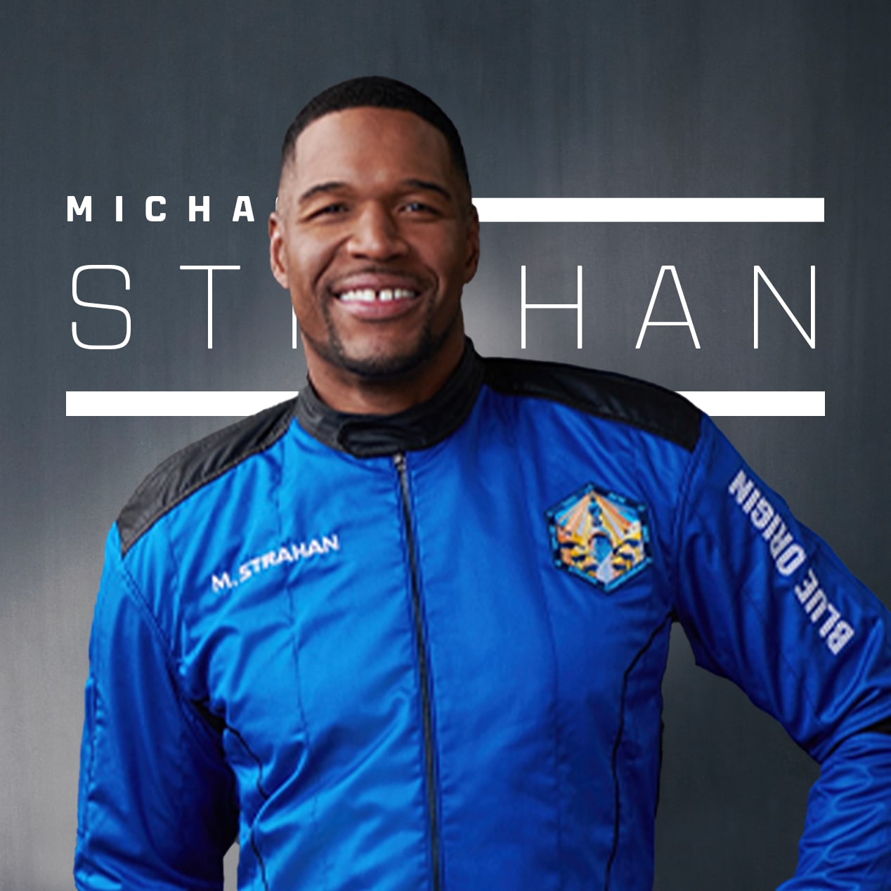 Portrait of Michael Strahan