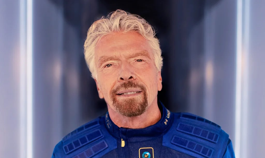 Portrait of Richard Branson