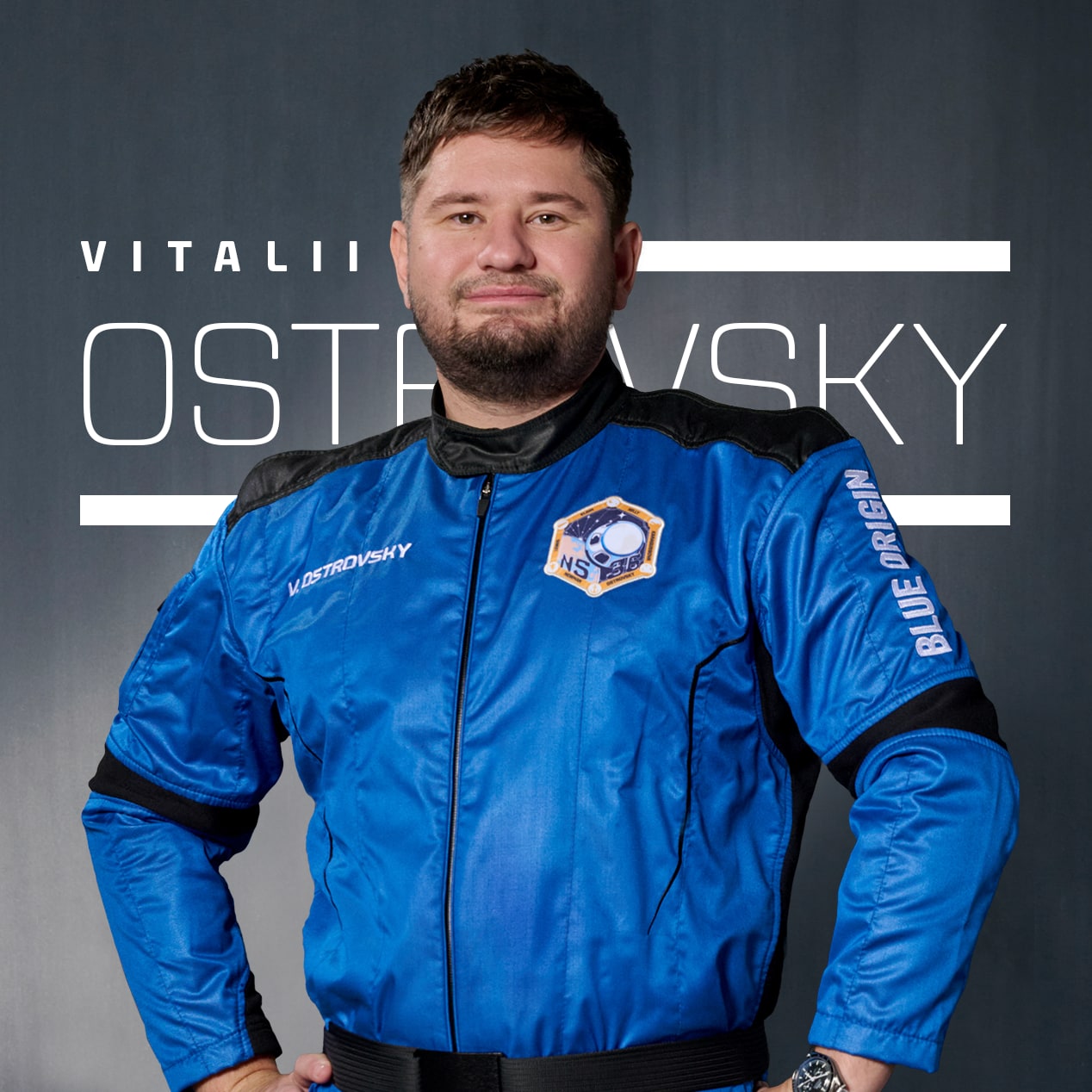 Portrait of Vitalii Ostrovsky
