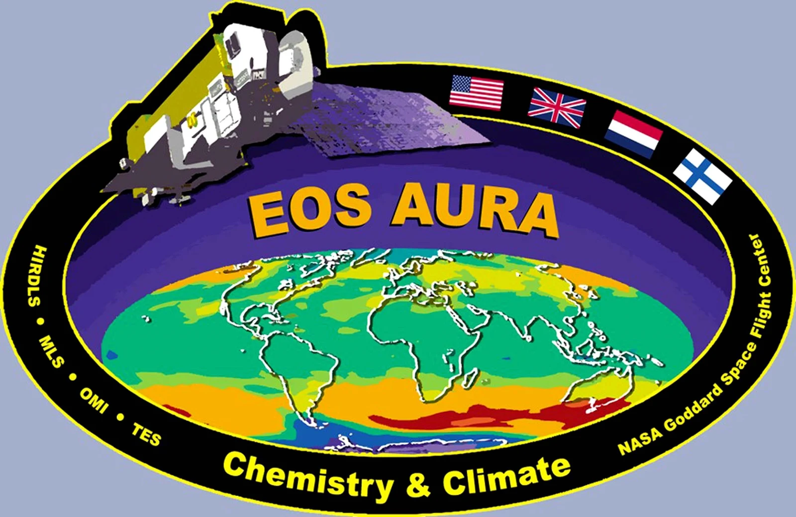 Aura mission insignia