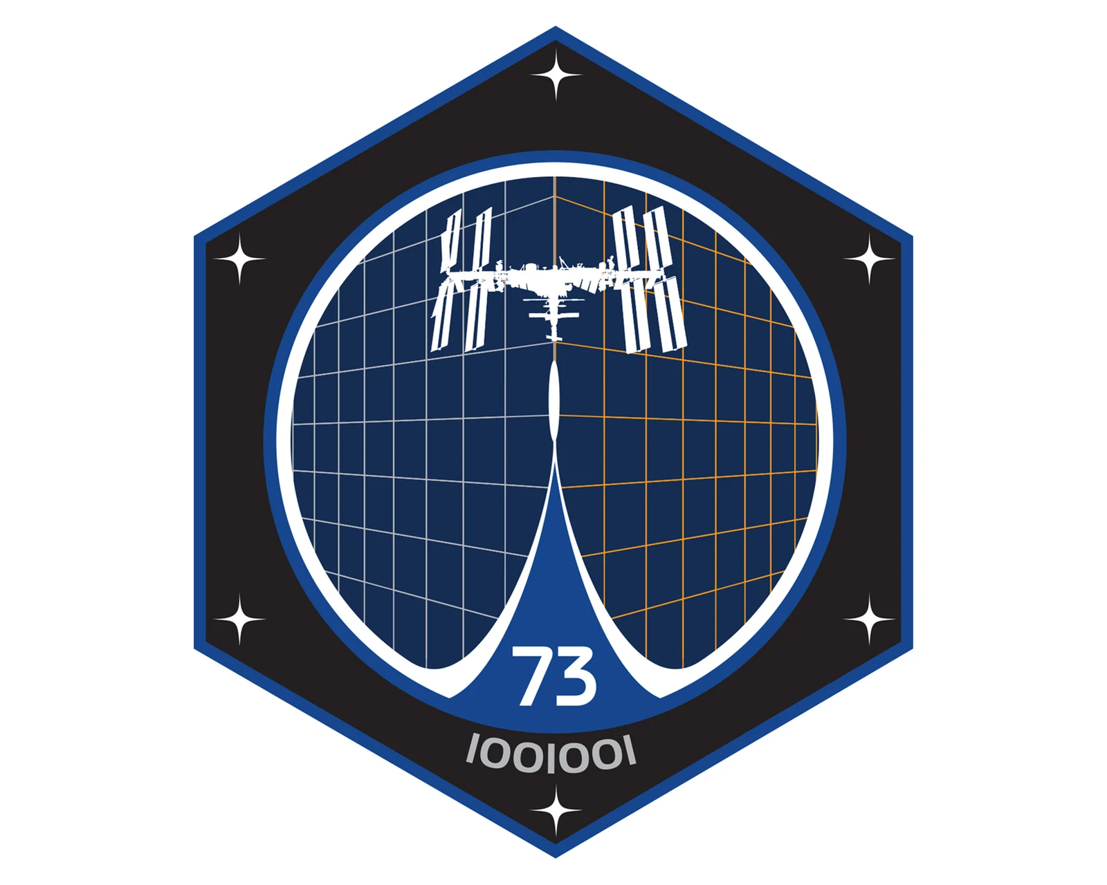 Expedition 73 mission logo