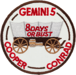 Gemini V mission patch