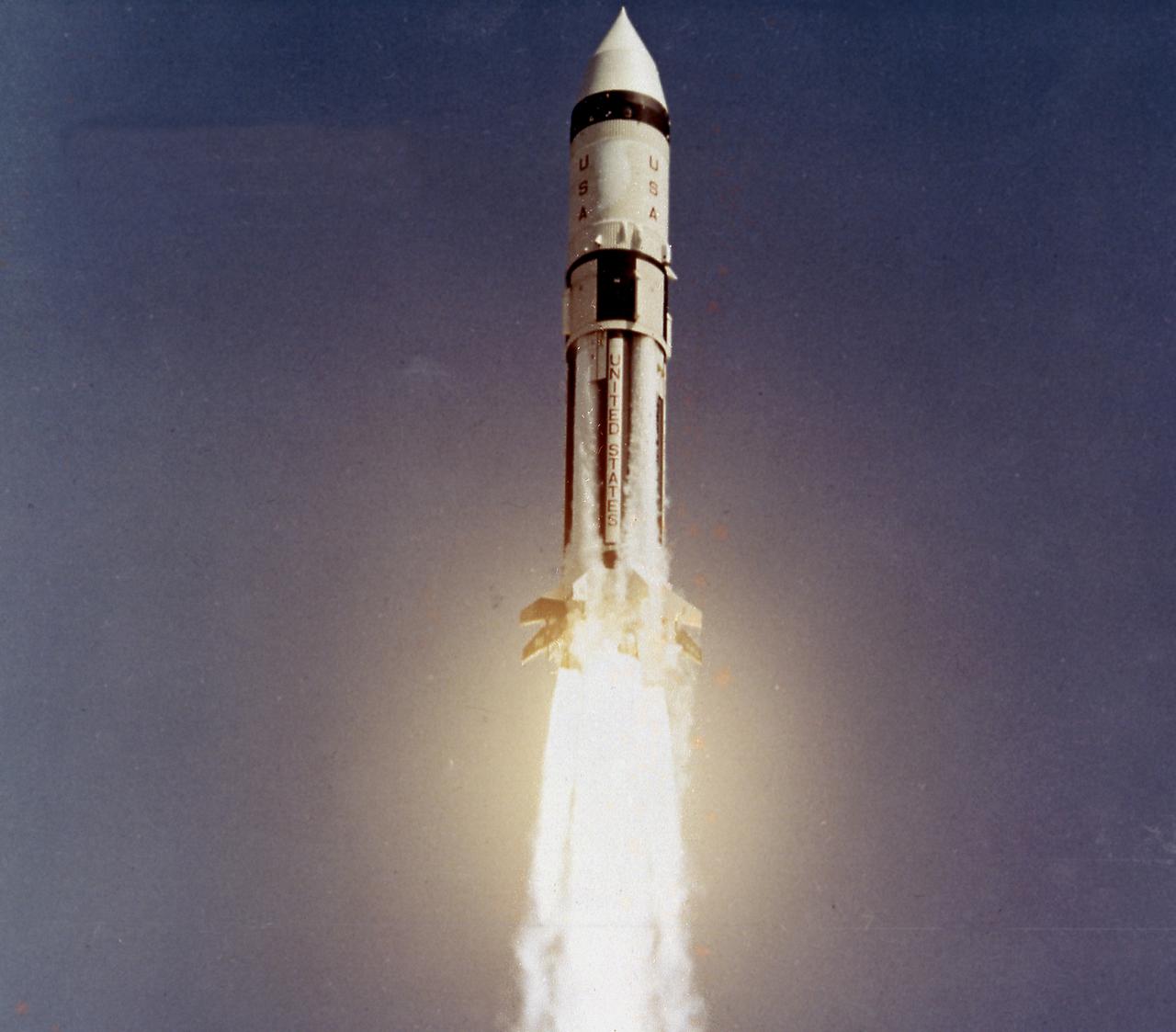 AS-203 S-IVB test stage official NASA archive view