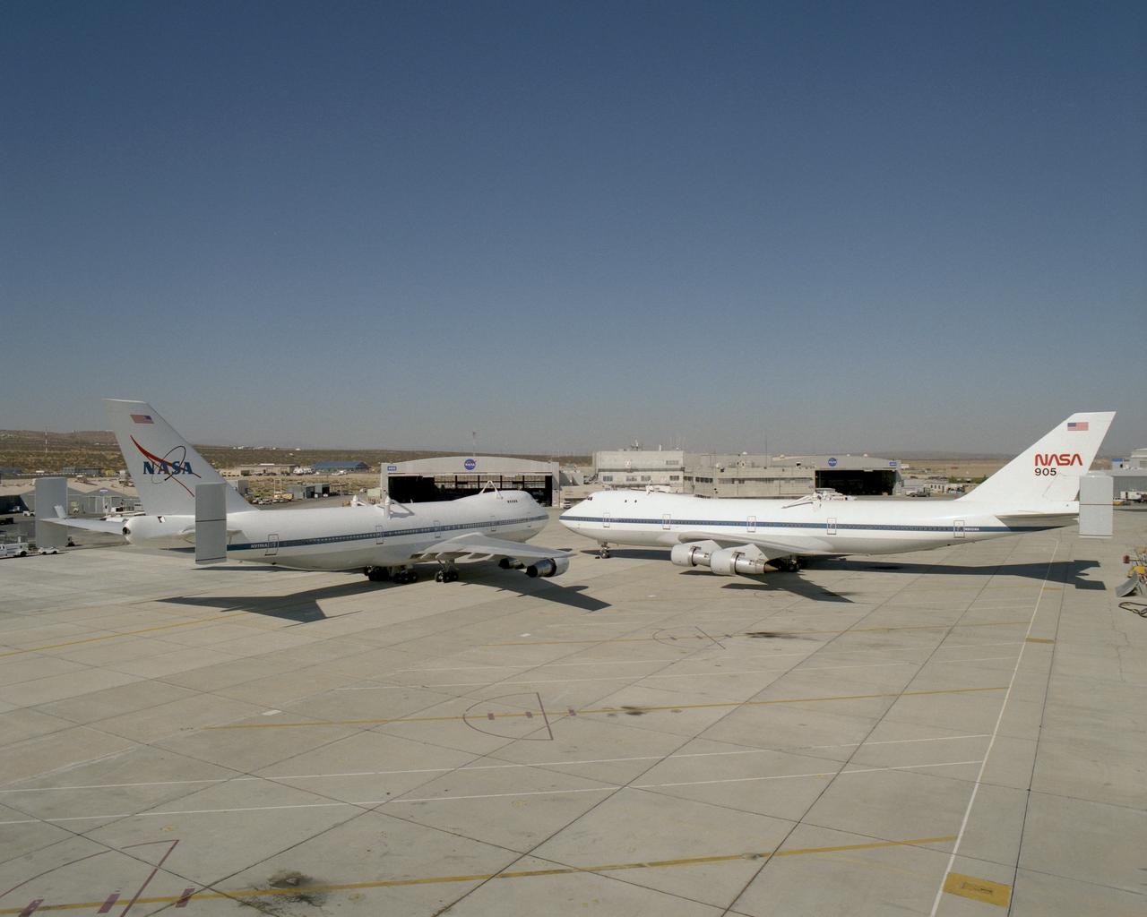 Shuttle Carrier Aircraft NASA 905 official NASA archive view