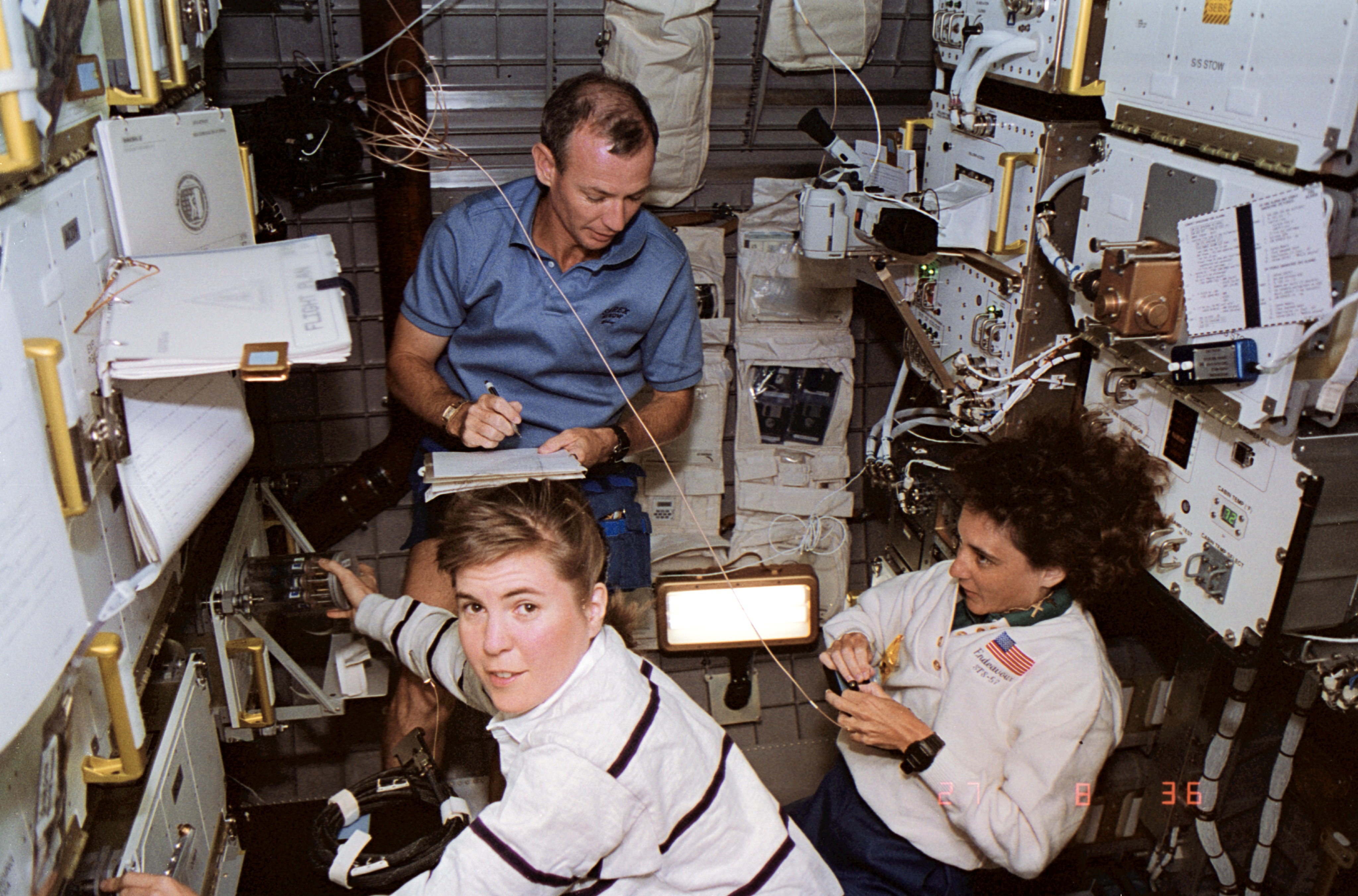 SPACEHAB-1 during STS-57